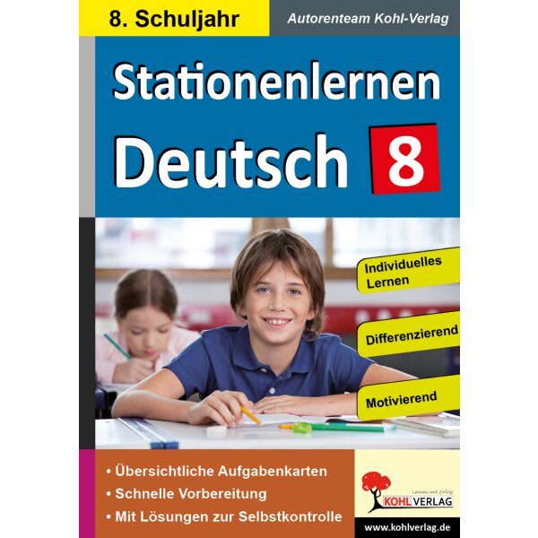 Stationenlernen Deutsch / 8. Schuljahr