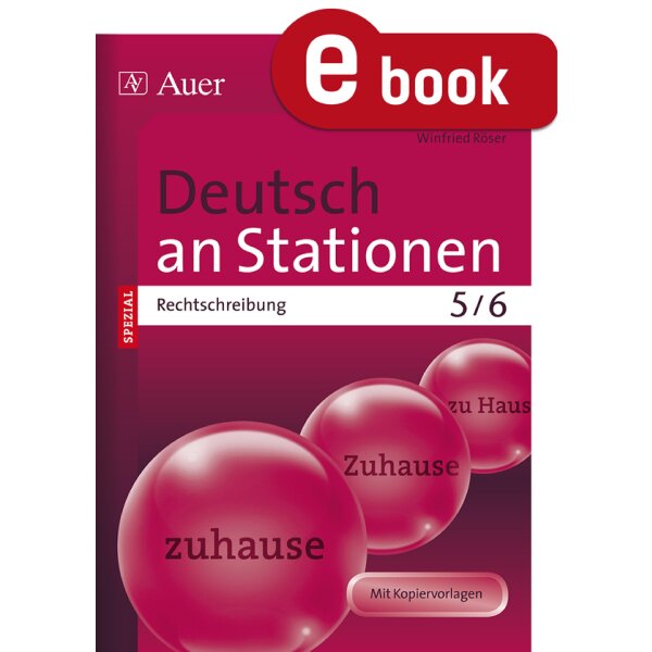 Rechtschreibung Kl. 5/6 - Deutsch an Stationen