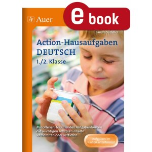 Action-Hausaufgaben Deutsch Klasse 1+2