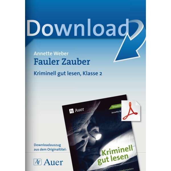 Fauler Zauber - Kriminell gut lesen Klasse 2