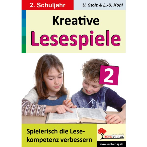 Kreative Lesespiele zur Verbesserung der Lesekompetenz - Kl. 2