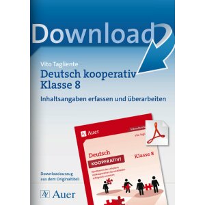 Inhaltsangaben verfassen und überarbeiten - Deutsch...