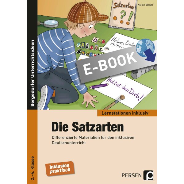 Die Satzarten - Differenzierte Lernstationen für den inklusiven Deutschunterricht