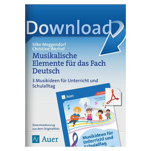 Musikalische Elemente für das Fach Deutsch