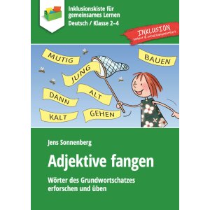 Adjektive fangen - Wörter des Grundwortschatzes