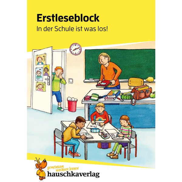 Erstleseblock - In der Schule ist was los!