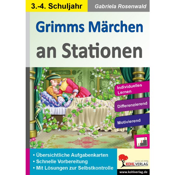 Grimms Märchen an Stationen Kl. 3/4