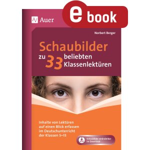 Schaubilder zu 33 beliebten Klassenlektüren