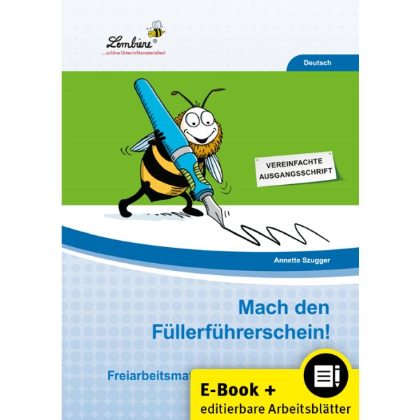 Mach den Füllerführerschein! 1./2. Klasse (PDF / WORD)