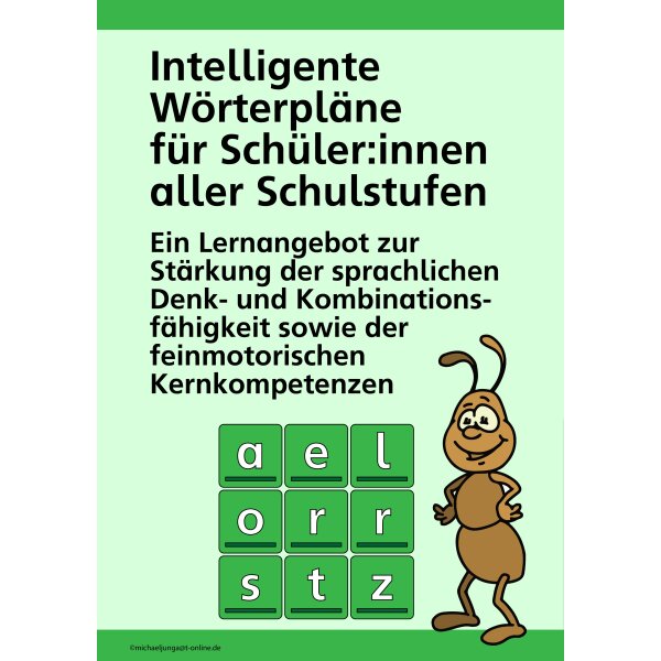 Intelligente Wörterpläne