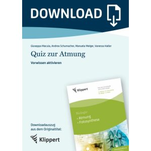 Quiz zur Atmung - Vorwissen aktivieren