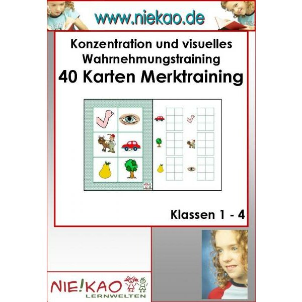 Wahrnehmungsförderung - Merktraining