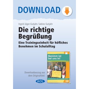 Die richtige Begrüßung - Eine Trainingseinheit...