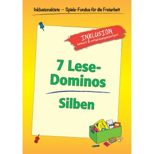 Lese-Domino: Silben