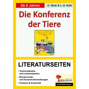 Die Konferenz der Tiere - Literaturseiten