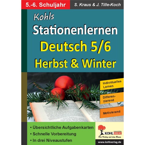 Stationenlernen - Herbst und Winter (5./6.Klasse)