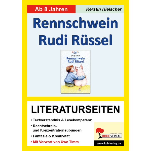 Rennschwein Rudi Rüssel - Literaturseiten