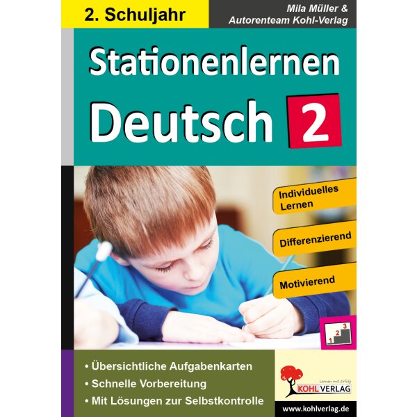 Stationenlernen Deutsch / 2. Schuljahr