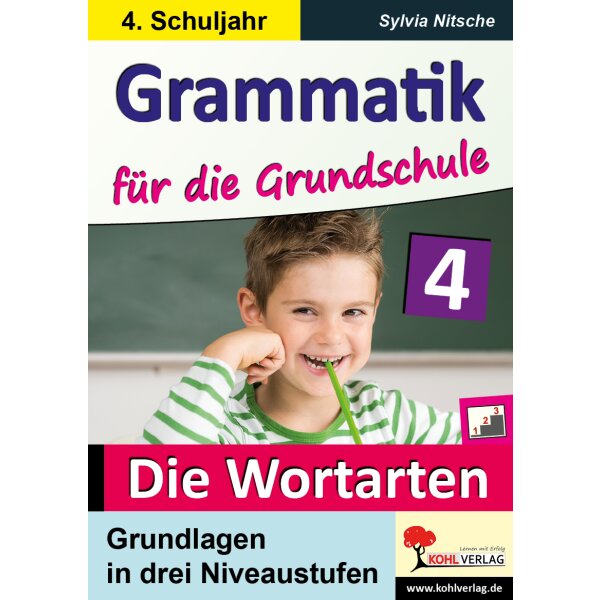 Die Wortarten - Grammatik für die Grundschule (Kl.4)