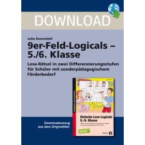 9er-Feld-Logicals - Klasse 5/6