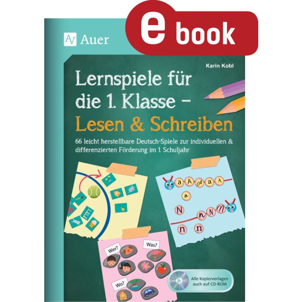 Lernspiele für die 1. Klasse - Lesen und Schreiben