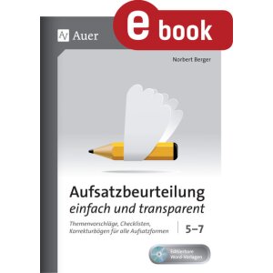 Aufsatzbeurteilung einfach und transparent Kl. 5-7