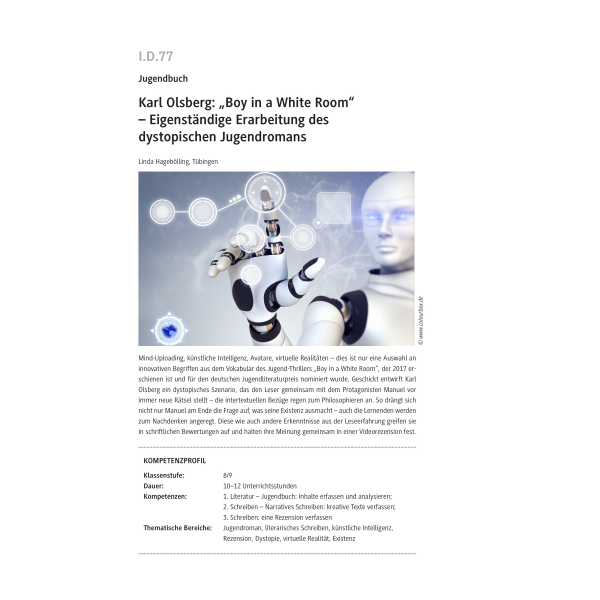 K.Olsberg: Boy in a White Room