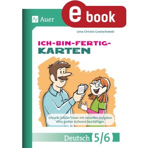 Ich-bin-fertig-Karten Deutsch 5/6