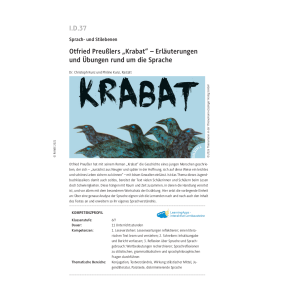 O.Preußler: Krabat - Erläuterungen und...