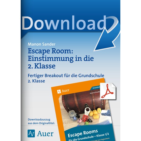 Einstieg in die 2. Klasse: Escape Room