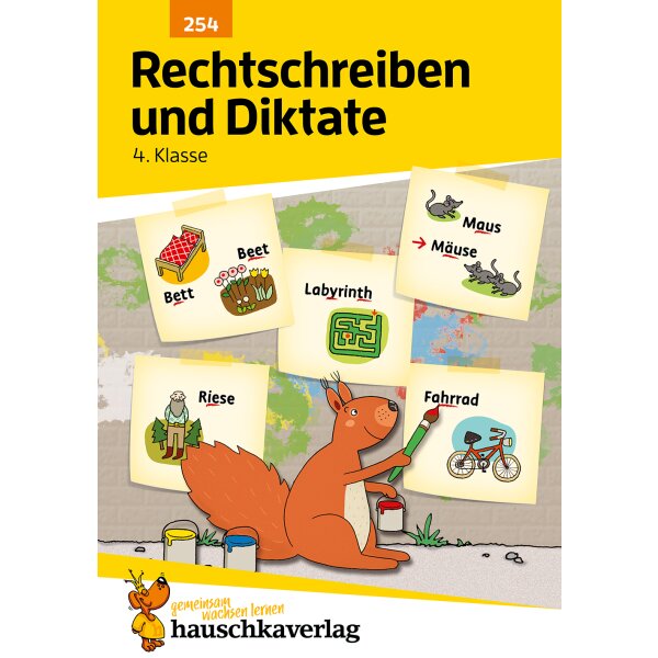 Rechtschreiben und Diktate 4. Klasse