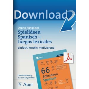 Spielideen Spanisch: Juegos lexicales