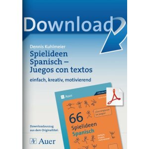 Spielideen Spanisch: Juegos con textos