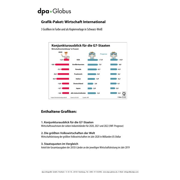 Wirtschaft International 2020/2021 (Grafik-Paket)