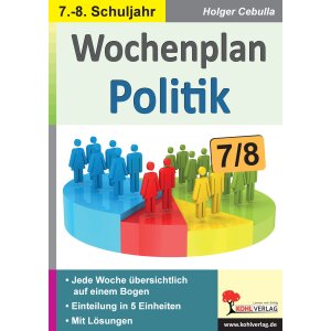 Politik Wochenplan Klassen 7/8