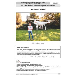 Drohnen - Technik der Zukunft oder Gefahr aus der Luft?