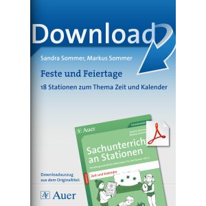 Feste und Feiertage - 18 Stationen zum Thema Zeit und...