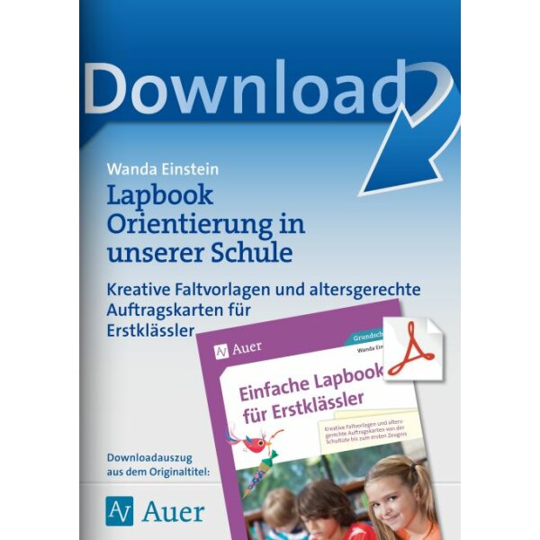 Lapbook Orientierung in unserer Schule