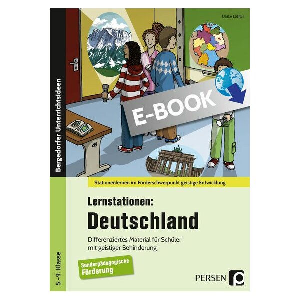 Lernstationen: Deutschland - Differenziertes Material für Schüler mit geistiger Behinderung