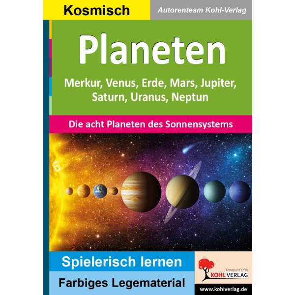 Die acht Planeten des Sonnensystems (Montessori-Reihe)