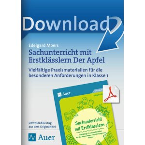 Sachunterricht mit Erstklässlern: Der Apfel