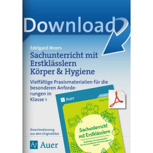 Sachunterricht mit Erstklässlern: Körper und...