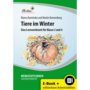Tiere im Winter - 3./4. Klasse (PDF / WORD)