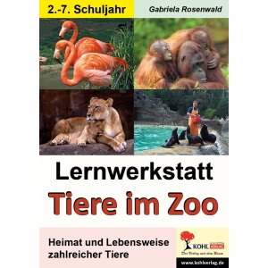 Tiere im Zoo - Lernwerkstatt