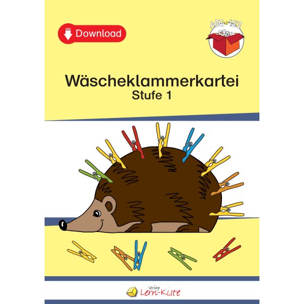 Wäscheklammerkartei Stufe I