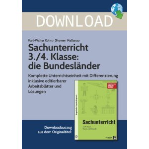 Die Bundesländer - Sachunterricht Kl. 3/4