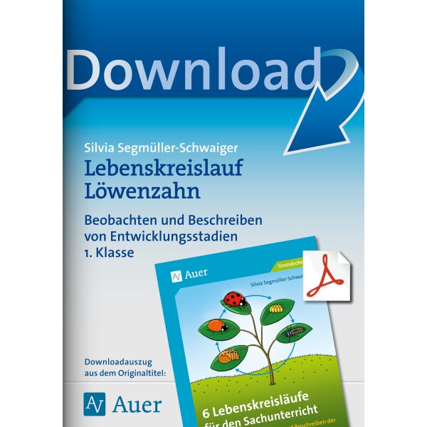 Lebenskreislauf Löwenzahn