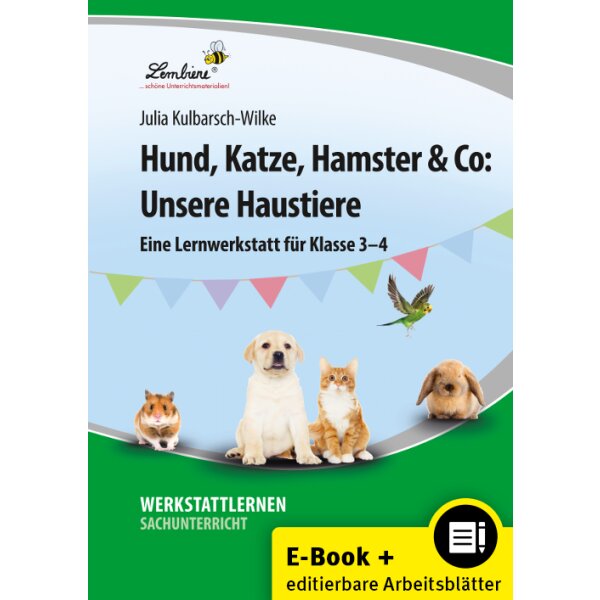 Hund, Katze, Hamster & Co: Unsere Haustiere (PDF/WORD)