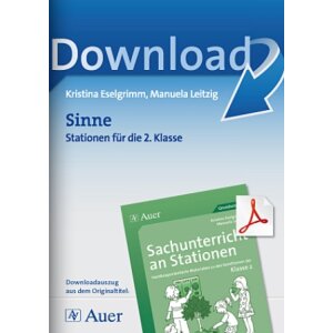 Sinne - Stationen für die 2. Klasse