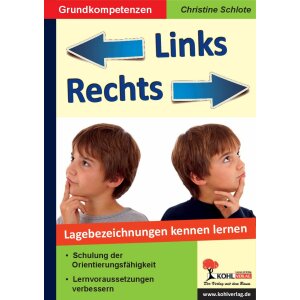 Links und Rechts - Lagebezeichnungen kennen lernen